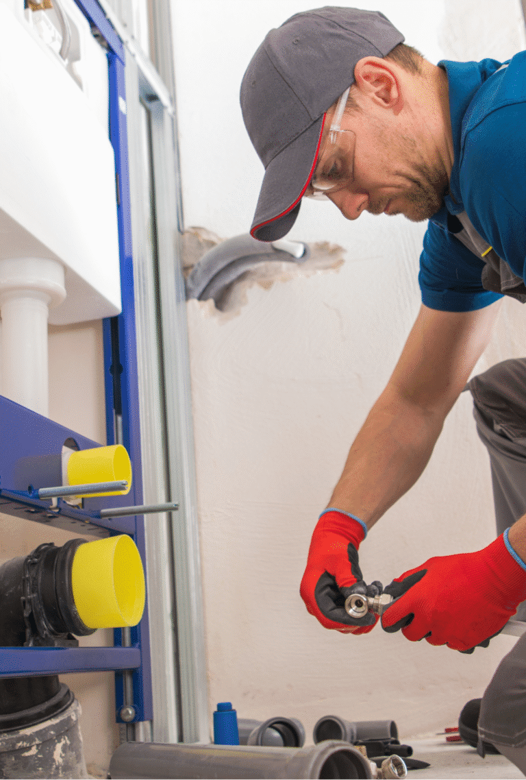 Electrician performing generator installation service in Detroit